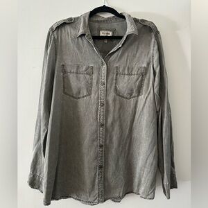 Express Womens Portofino Green Blouse